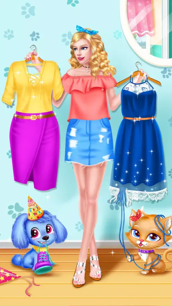 Capturas de tela do Pet Vet Birthday Party Games