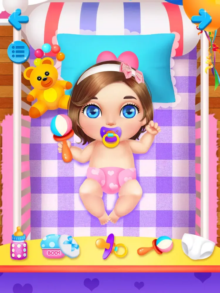 Teacher & Newborn Baby Story - School Babysitting Fun iPad 應用截圖