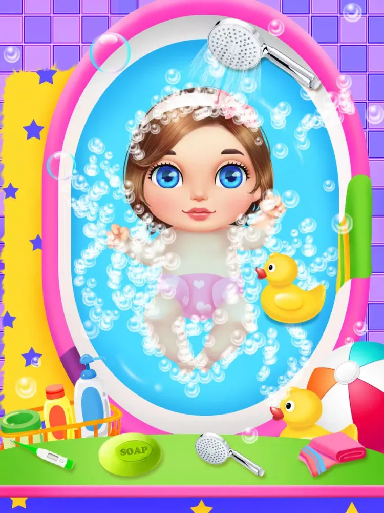 Teacher & Newborn Baby Story - School Babysitting Fun iPad 應用截圖
