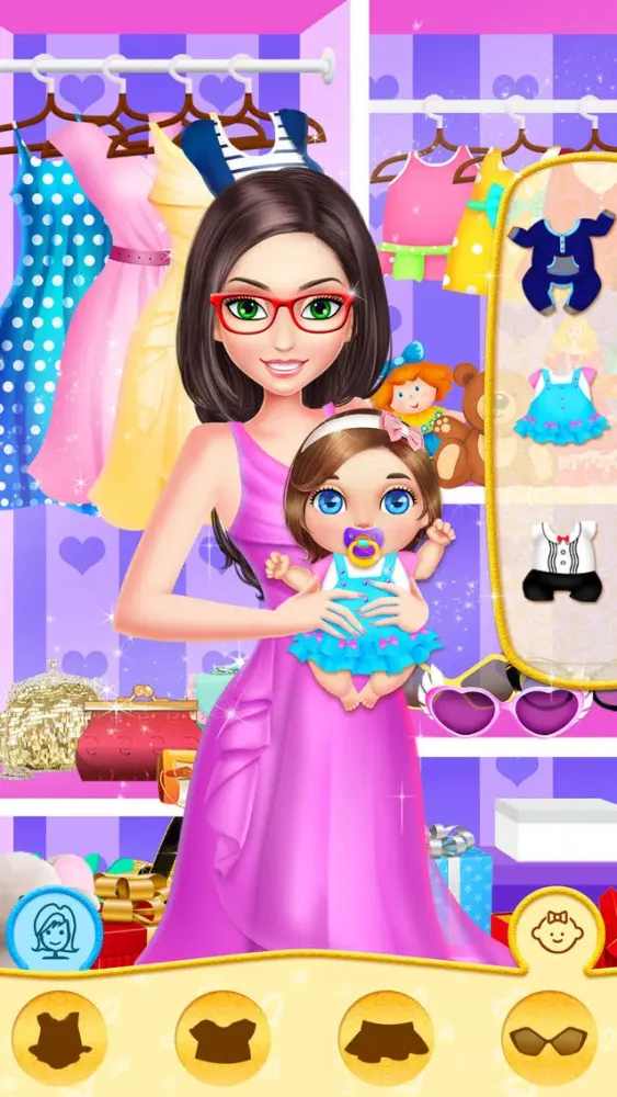 Teacher & Newborn Baby Story - School Babysitting Fun應用截圖