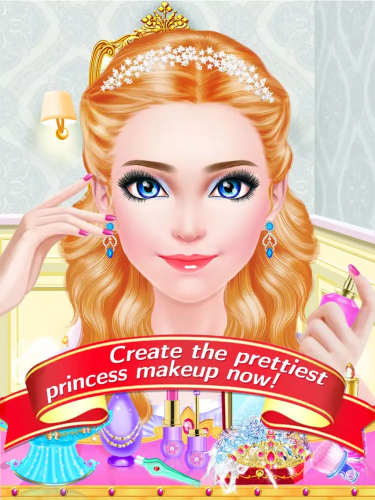 Tangkapan layar Princess Doctor Care - Royal Hospital Beauty Salon: Girls SPA, Makeup & Dressup Makeover Game iPad 