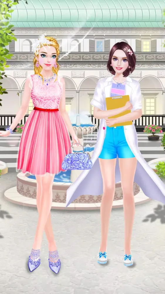 Tangkapan layar Princess Doctor Care - Royal Hospital Beauty Salon: Girls SPA, Makeup & Dressup Makeover Game