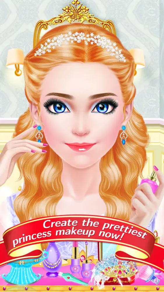 Tangkapan layar Princess Doctor Care - Royal Hospital Beauty Salon: Girls SPA, Makeup & Dressup Makeover Game