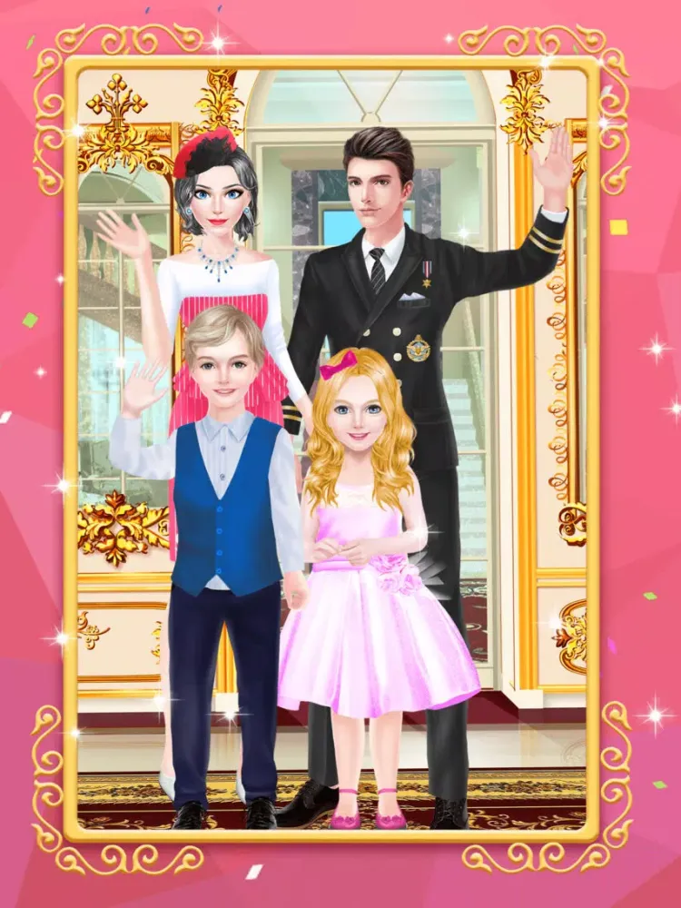 Princess Fashion - Royal Family Salon: SPA, Makeup & Makeover Game for Girls iPad  Screenshots