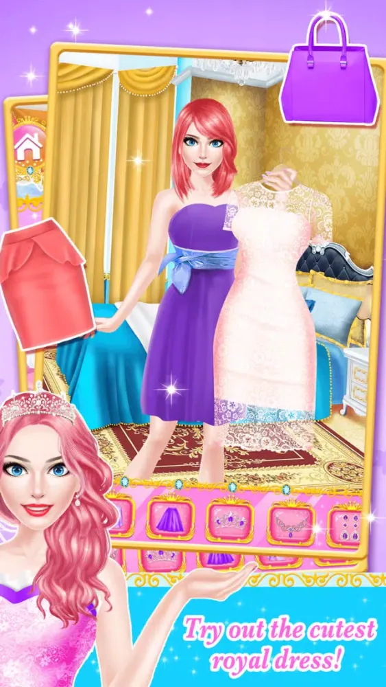 Princess Fashion - Royal Family Salon: SPA, Makeup & Makeover Game for Girls Screenshots