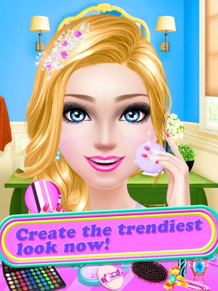 Sisters Fashion Salon - Girls Beauty SPA iPad 应用截图