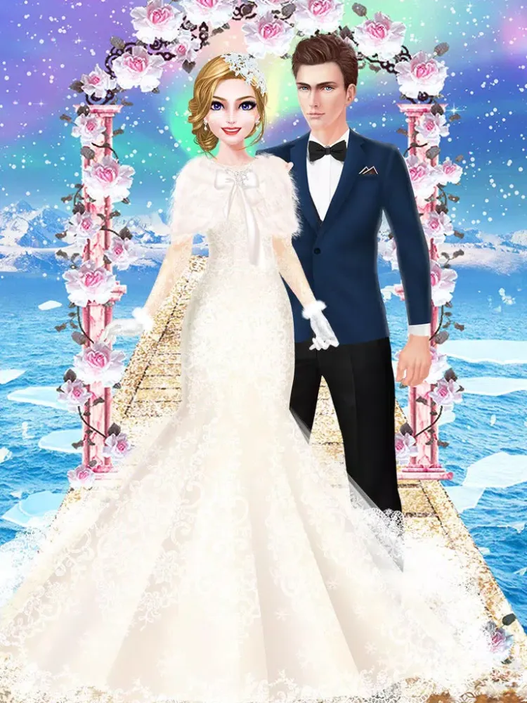 Ảnh chụp màn hình của Snow Wedding Day - Girls Salon iPad 