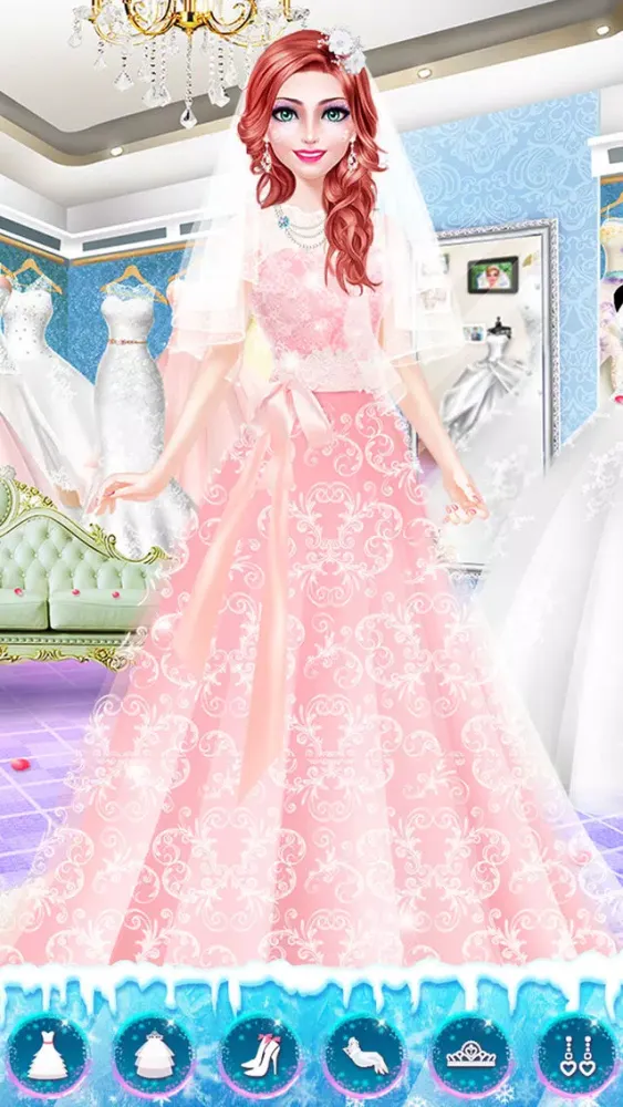 Ảnh chụp màn hình của Snow Wedding Day - Girls Salon