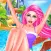 Summer Water Park Salon - Family Holiday SPA, Makeup & Makeover Games