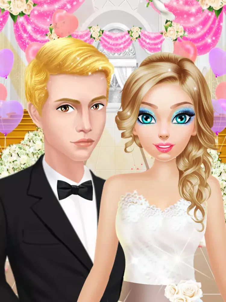 تصاویر Mom and Dad's Love Story - Wedding Makeover & Baby Care Game iPad 