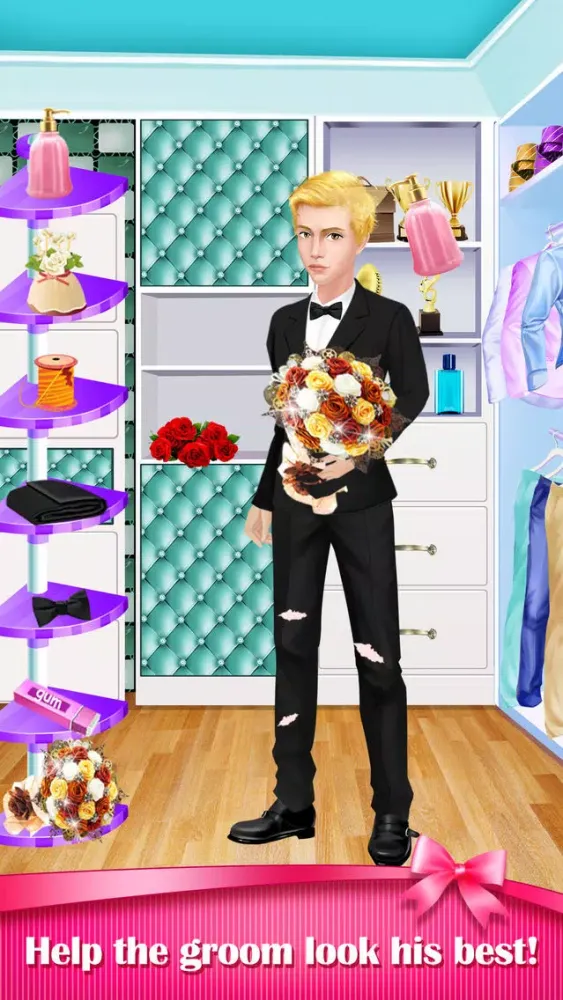 تصاویر Mom and Dad's Love Story - Wedding Makeover & Baby Care Game