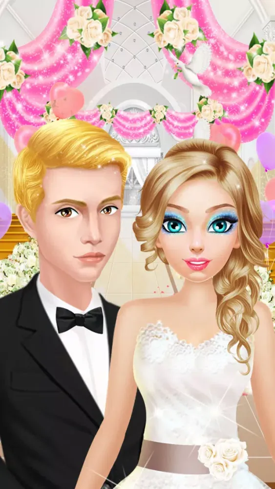 تصاویر Mom and Dad's Love Story - Wedding Makeover & Baby Care Game