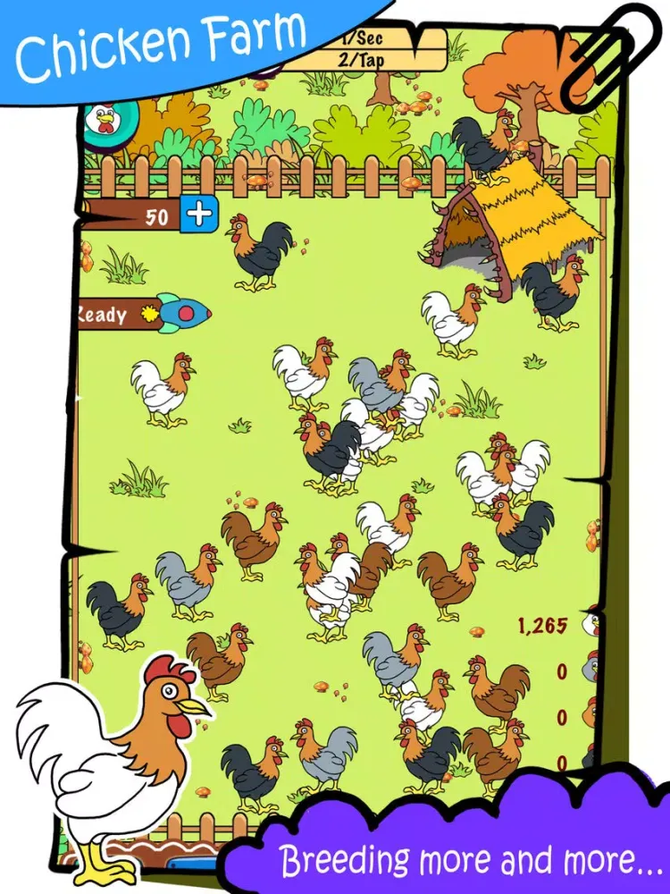 Zrzuty ekranu Chickens Farm iPad 