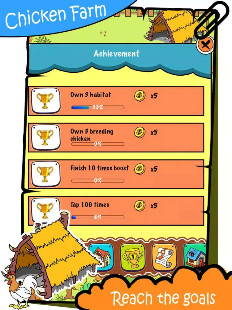 Zrzuty ekranu Chickens Farm iPad 