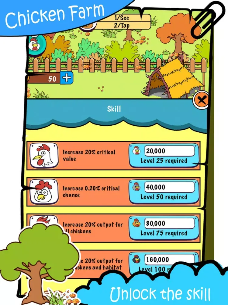 Zrzuty ekranu Chickens Farm iPad 