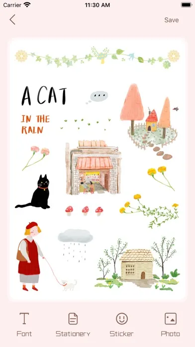 Ảnh chụp màn hình của Diary Berry- Cute journal