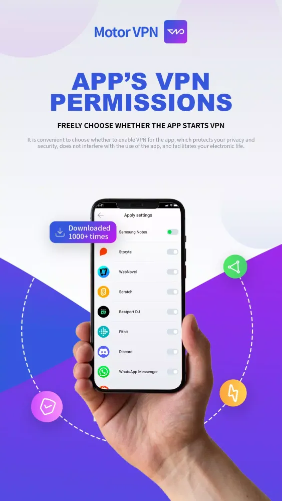 Motor VPN স্ক্রিনশট