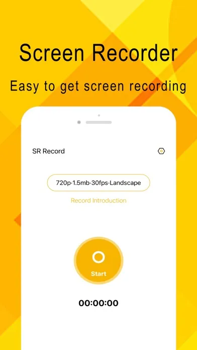 SR-Screen Recorder Ekran Görüntüleri