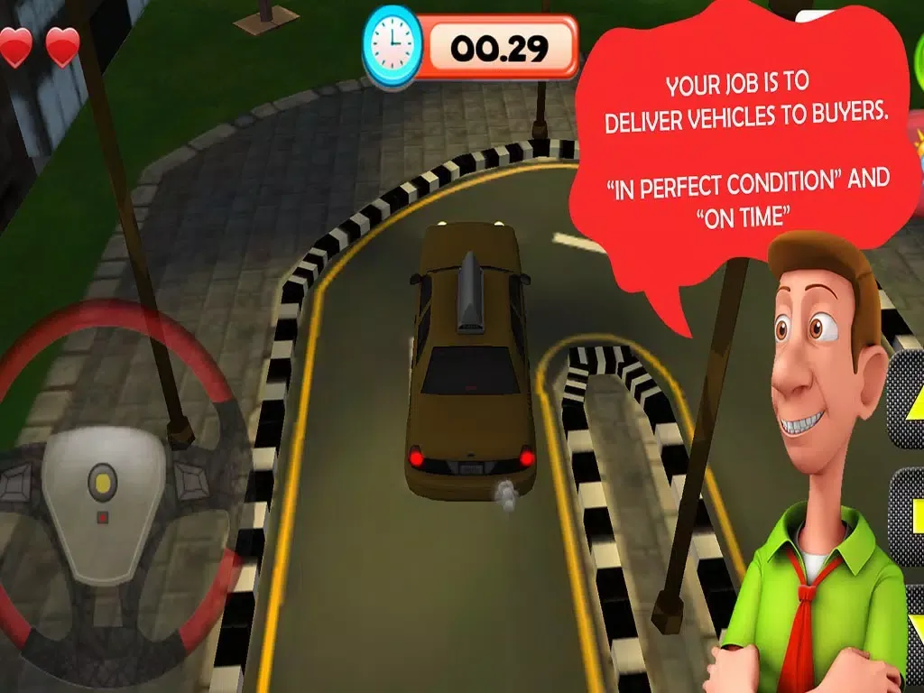 Extreme Taxi Cab Parking Mania iPad  스크린샷