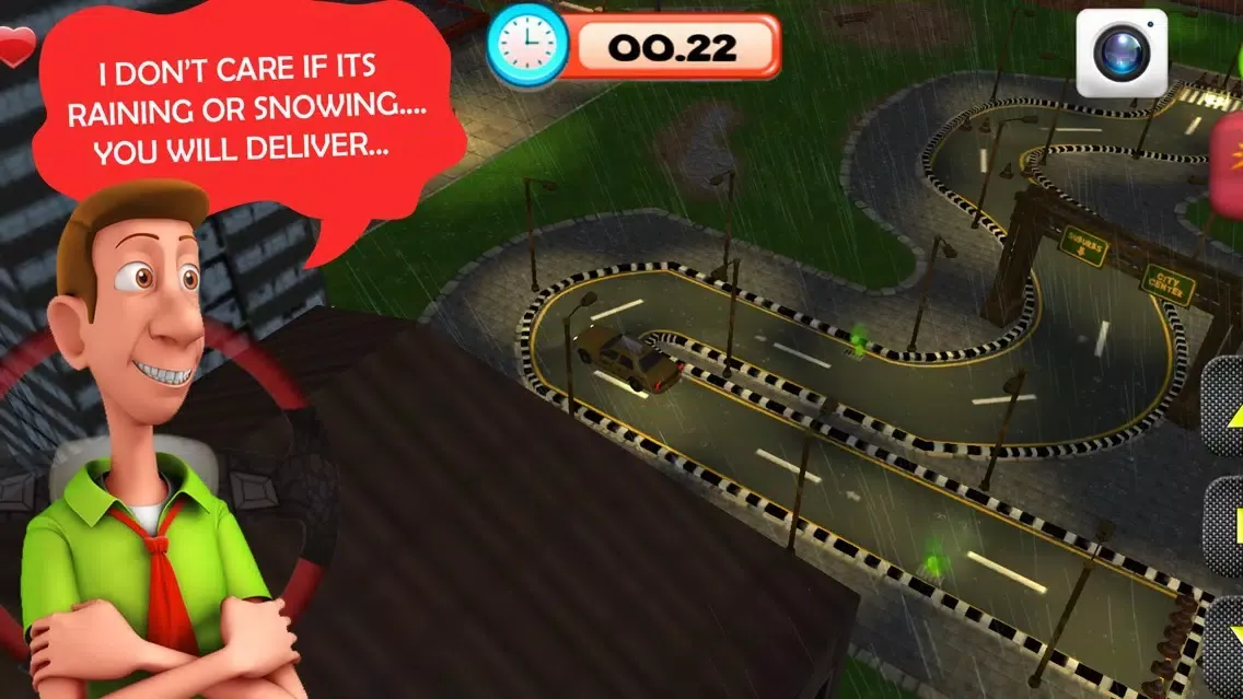 Extreme Taxi Cab Parking Mania 스크린샷
