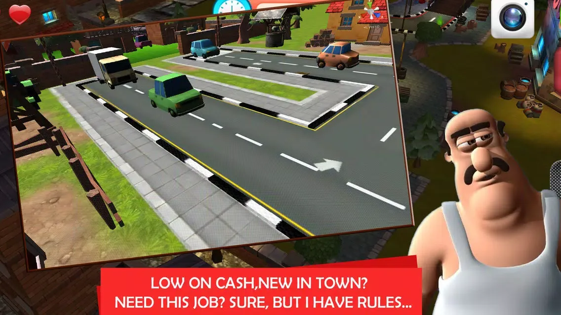 Cartoon cars Parking Game 3D 스크린샷
