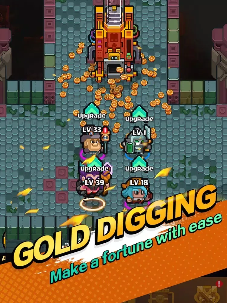 Ảnh chụp màn hình của Idle Squad iPad 