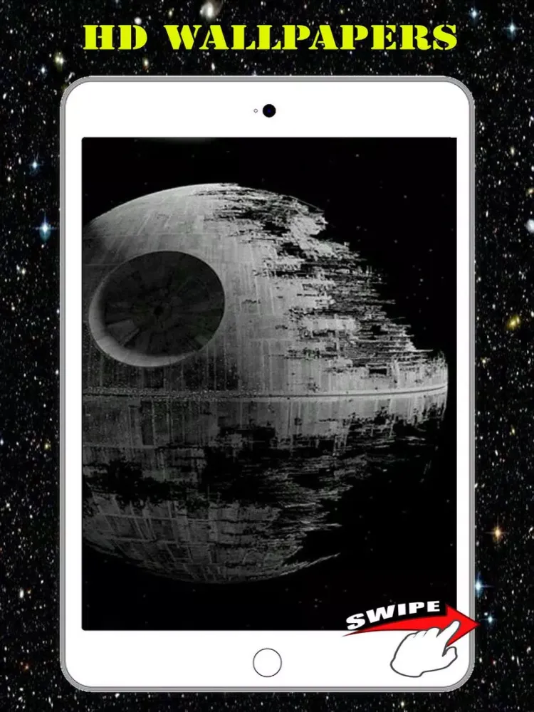 Wallpapers HD for Star Wars Unique Backgrounds iPad 应用截图