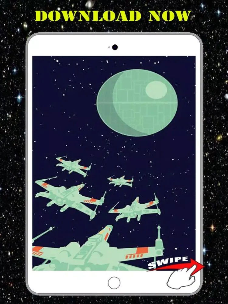 Wallpapers HD for Star Wars Unique Backgrounds iPad 应用截图