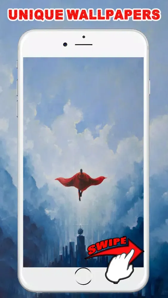 Zrzuty ekranu Superhero Wallpapers for Superman - Man of Steel