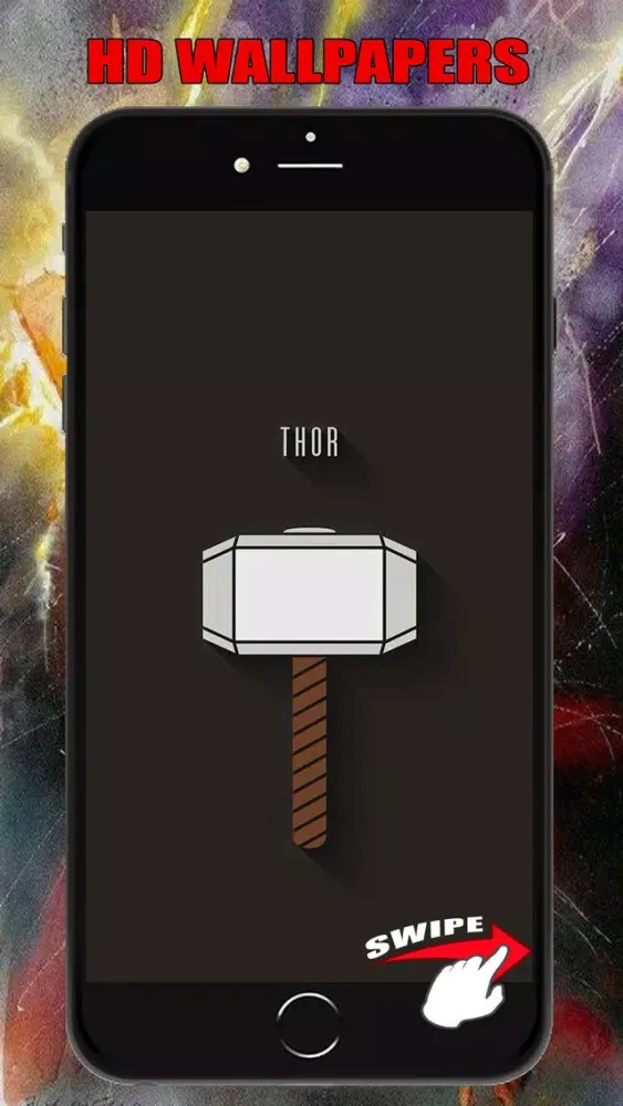 Superhero Wallpapers for Thor God of Thunder Free سکرین شاٹس