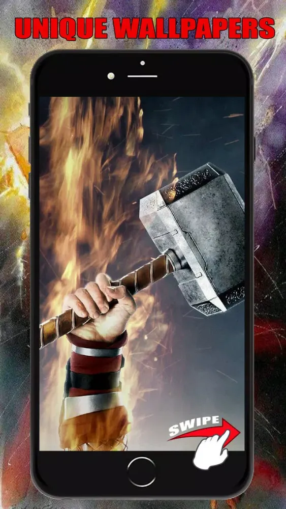 Superhero Wallpapers for Thor God of Thunder Free سکرین شاٹس