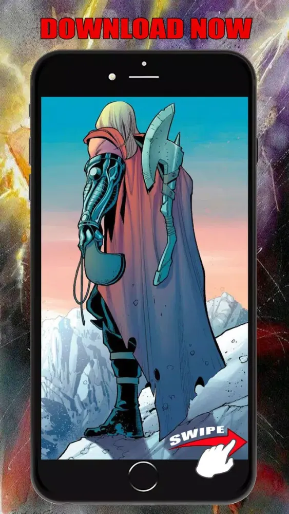 Superhero Wallpapers for Thor God of Thunder Free سکرین شاٹس