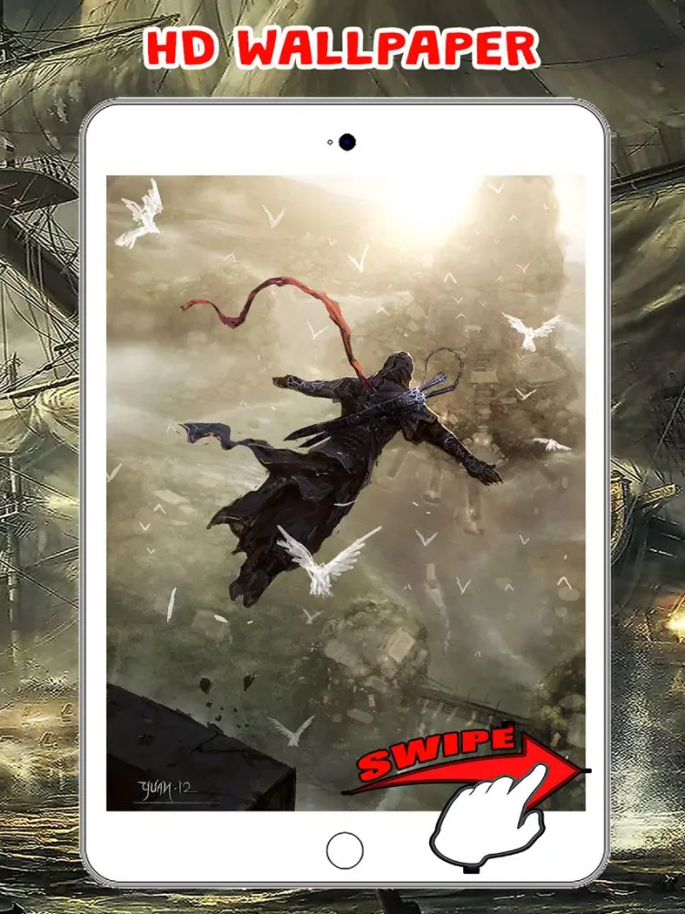 Cool Wallpapers for Assassin's Creed Movie Free iPad  سکرین شاٹس