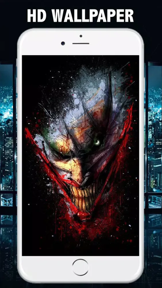 Tangkapan skrin Super Villain Squad Wallpaper for Joker Edition