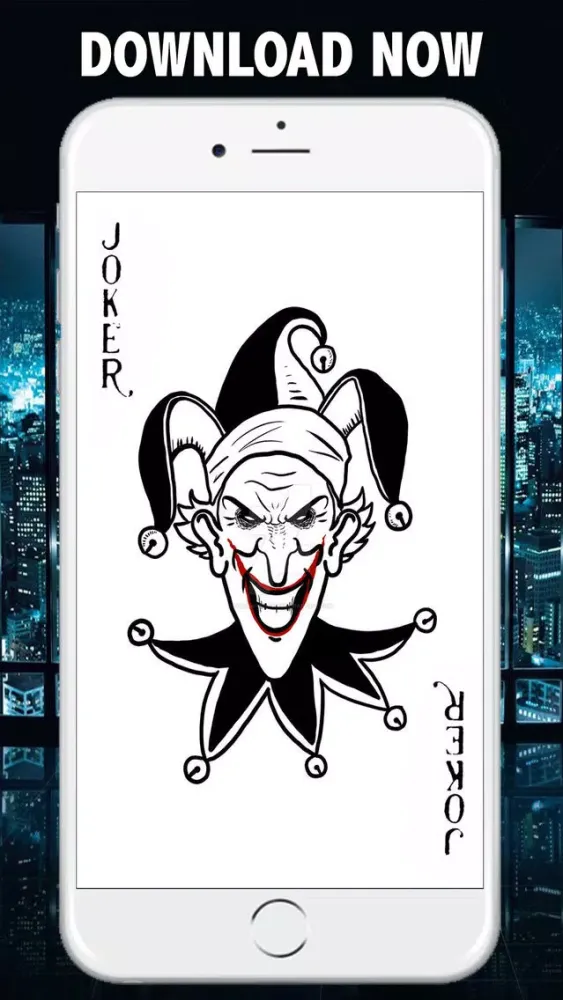 Tangkapan skrin Super Villain Squad Wallpaper for Joker Edition