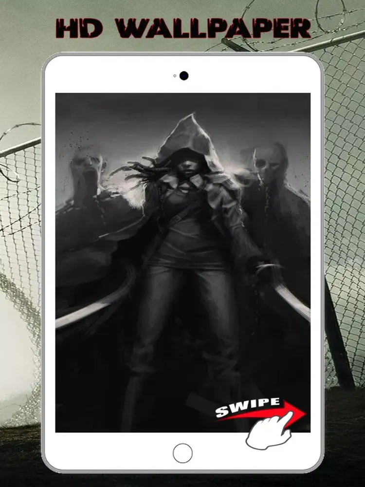 Cool Wallpapers for The Walking Dead Fan Art Free iPad  스크린샷