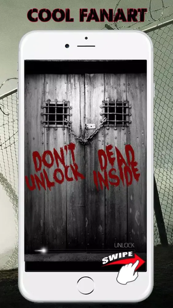 Cool Wallpapers for The Walking Dead Fan Art Free 스크린샷