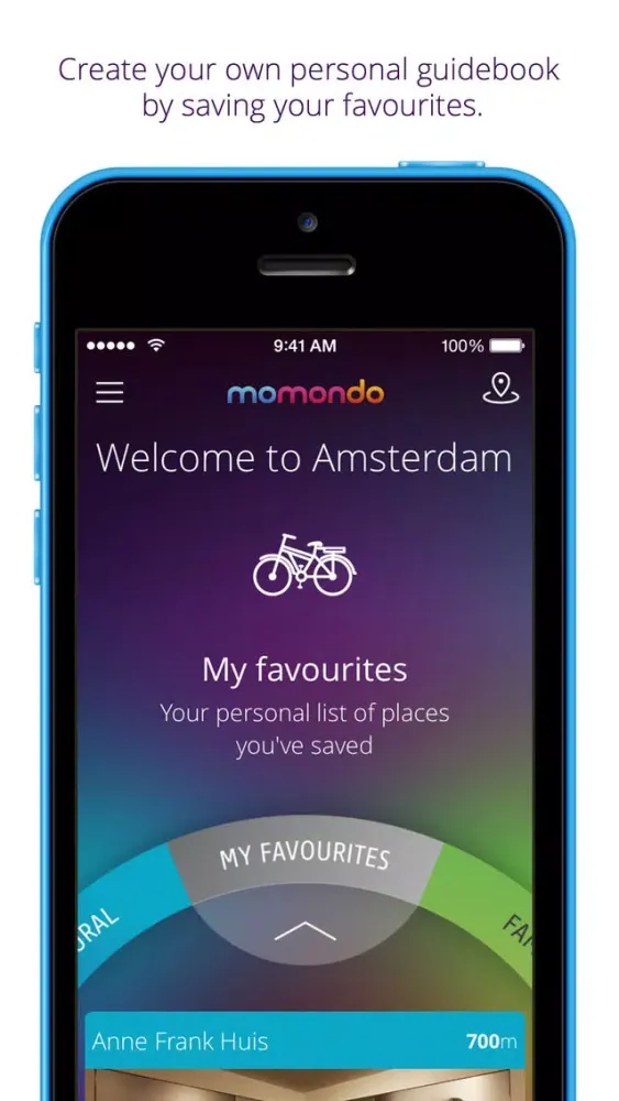 Capturas de pantalla de Amsterdam travel guide & map - momondo places