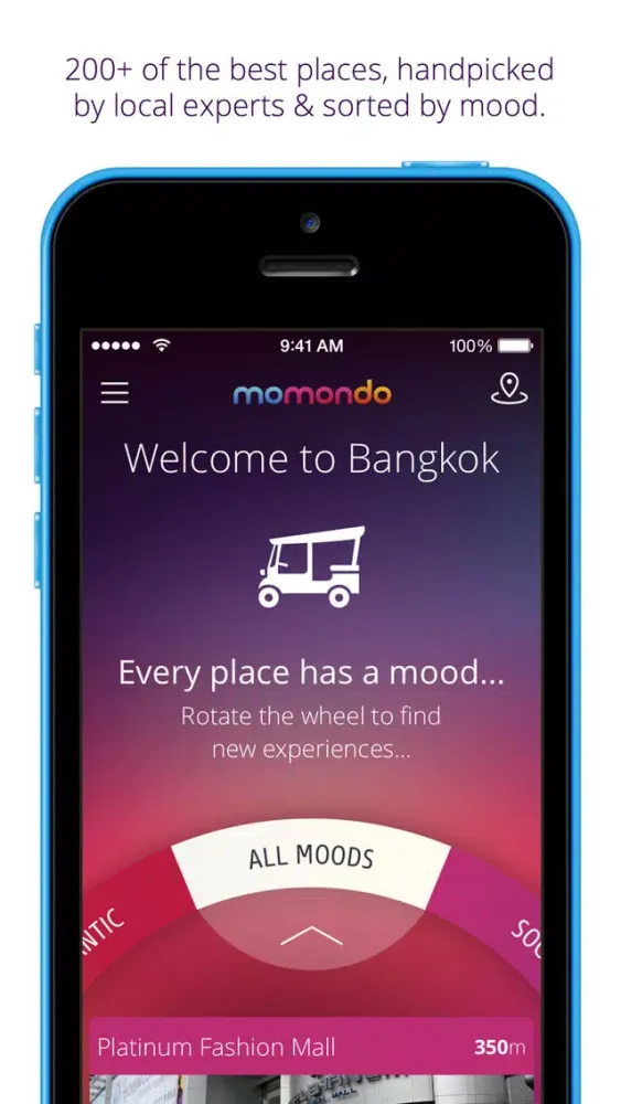 Capturas de pantalla de Bangkok travel guide & map - momondo places