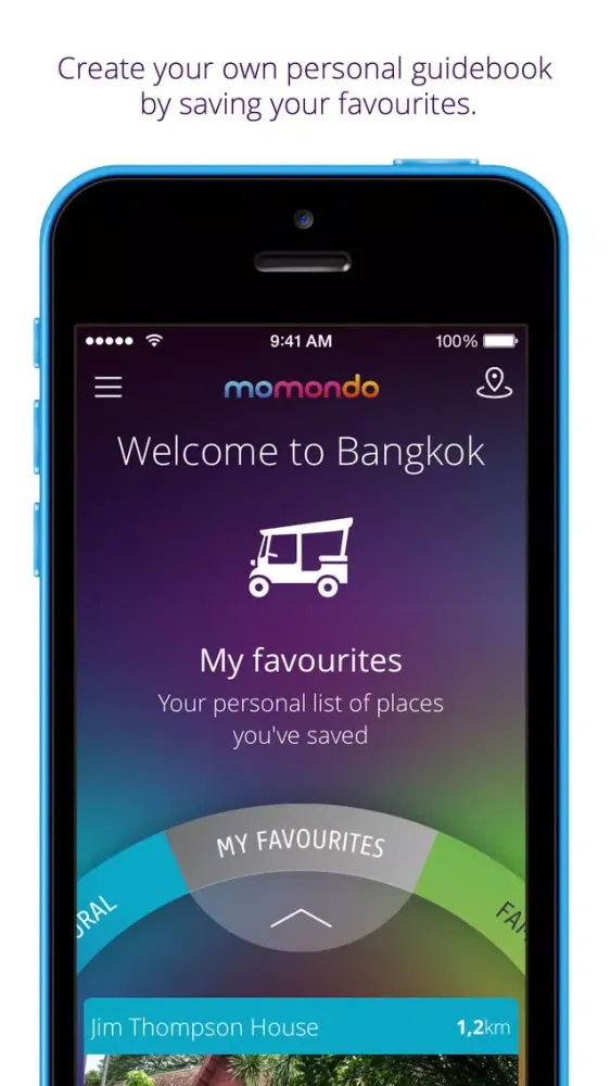 Capturas de pantalla de Bangkok travel guide & map - momondo places