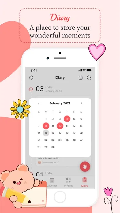 Couple App: Count Days in Love Screenshots