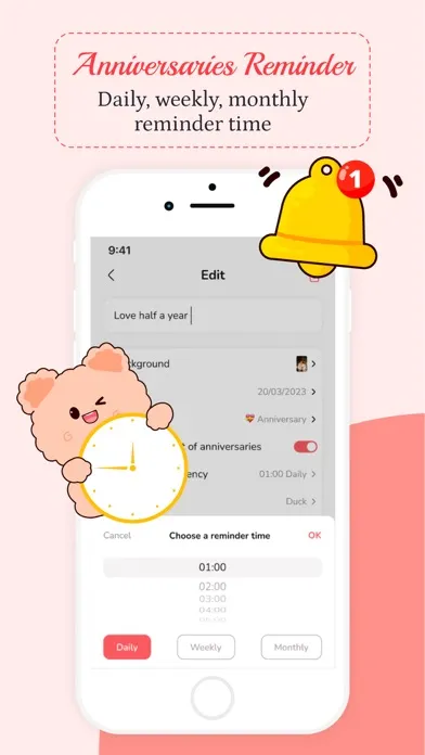 Couple App: Count Days in Love Screenshots