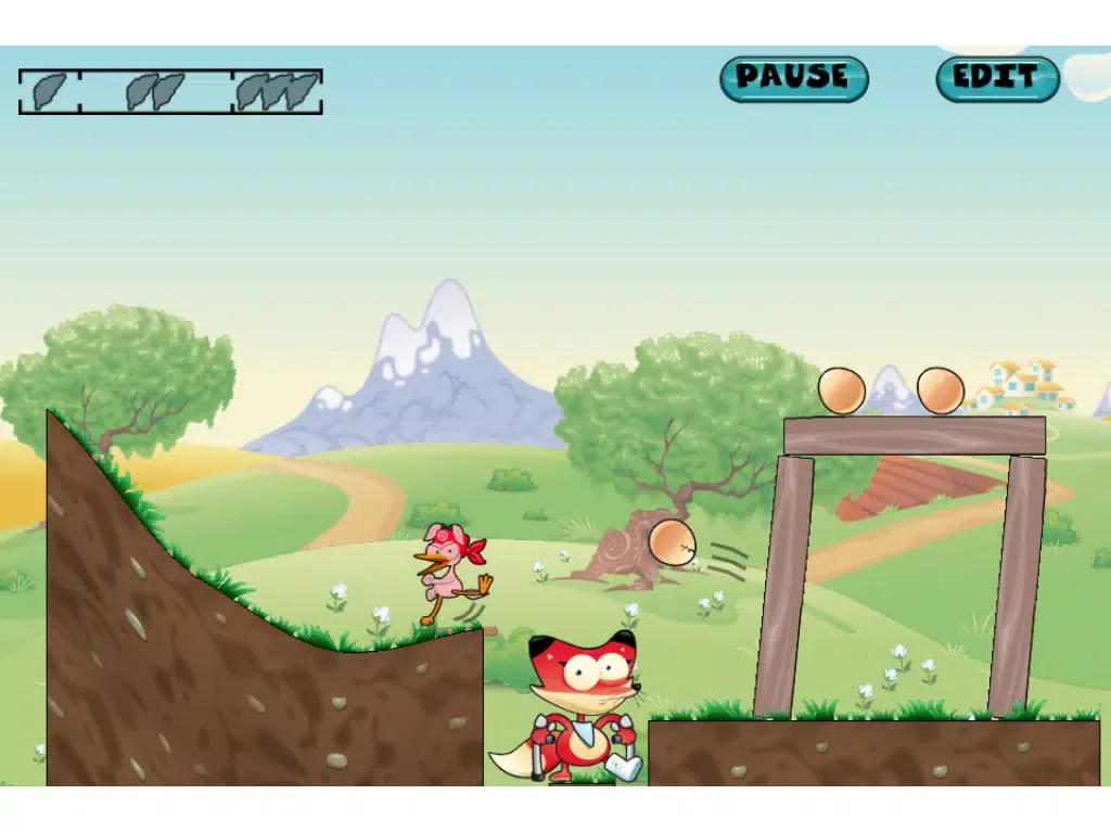 Feed The Fox - Freemium iPad 应用截图