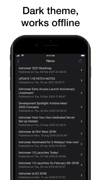 Pocket Wiki for Astroneer应用截图