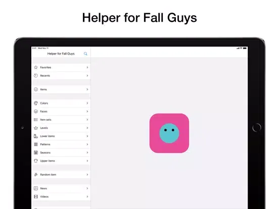 Helper for Fall Guys iPad  Screenshots