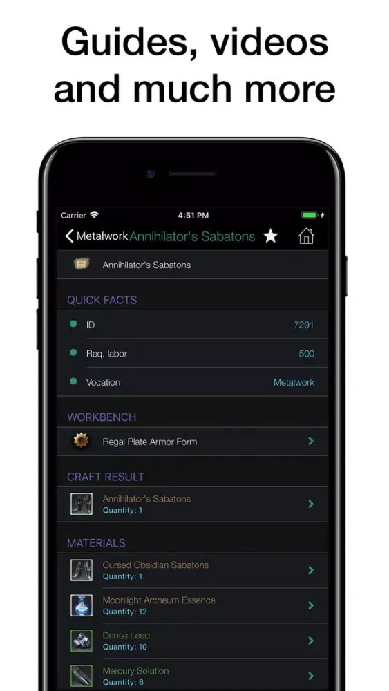 Pocket Wiki for ArcheAge スクリーンショット