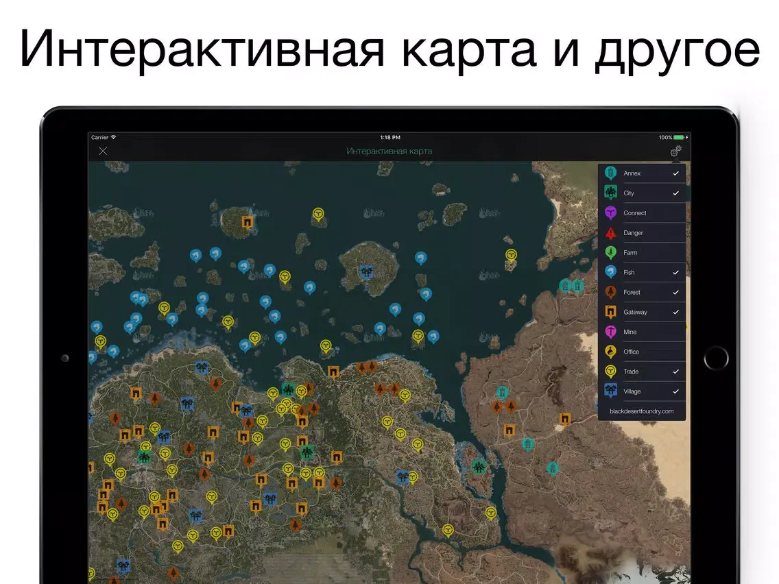 Pocket Wiki для Black Desert iPad  Ekran Görüntüleri