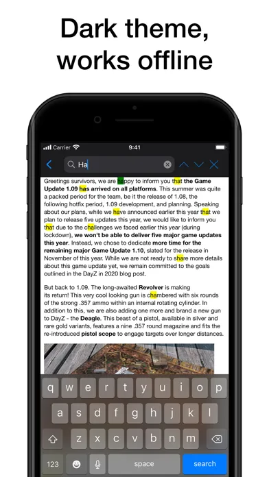 Pocket Wiki for DayZ Ekran Görüntüleri