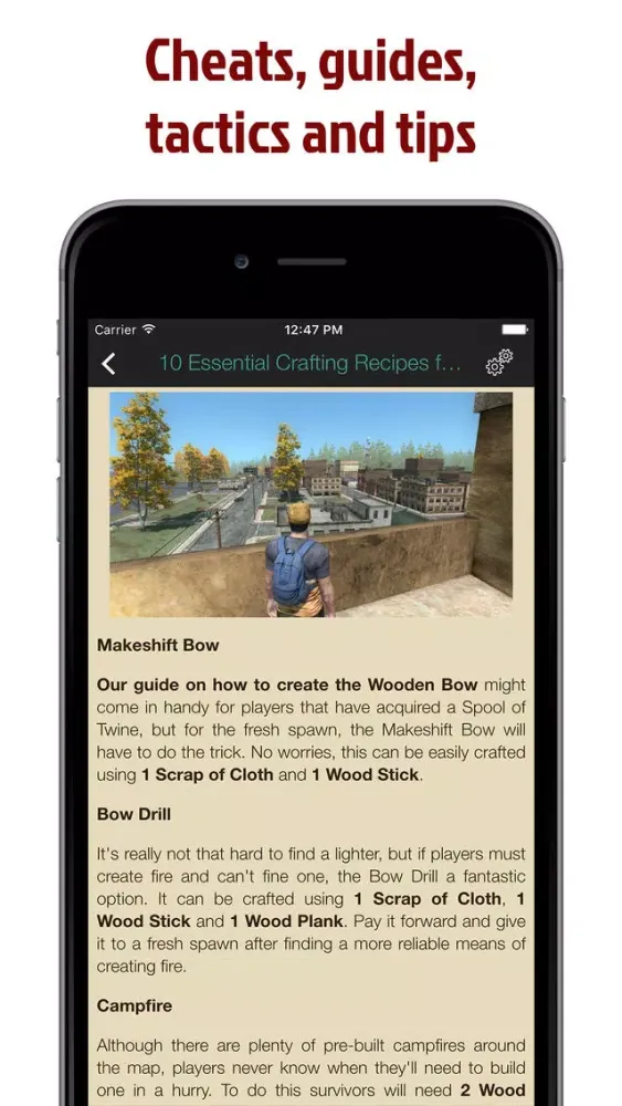Pocket Wiki for H1Z1 স্ক্রিনশট