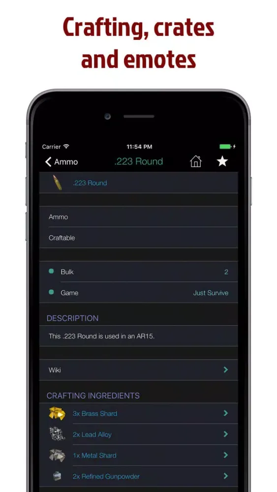 Pocket Wiki for H1Z1 Lite স্ক্রিনশট